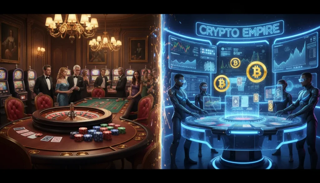 Klasik mi Kripto mu: Casino Seçimi